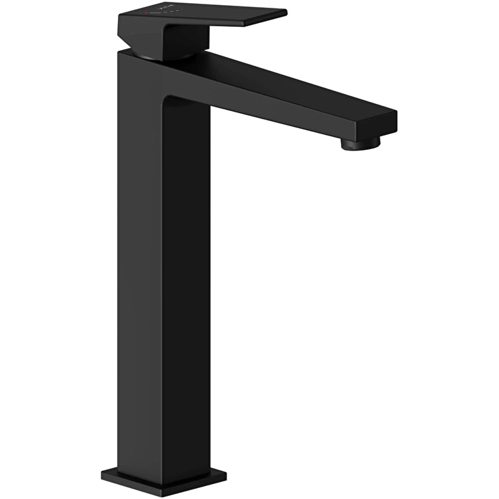 Vitra Minimax Square Blueco Mat Siyah Yüksek Lavabo Bataryası - A4372436ENR Hemen Al