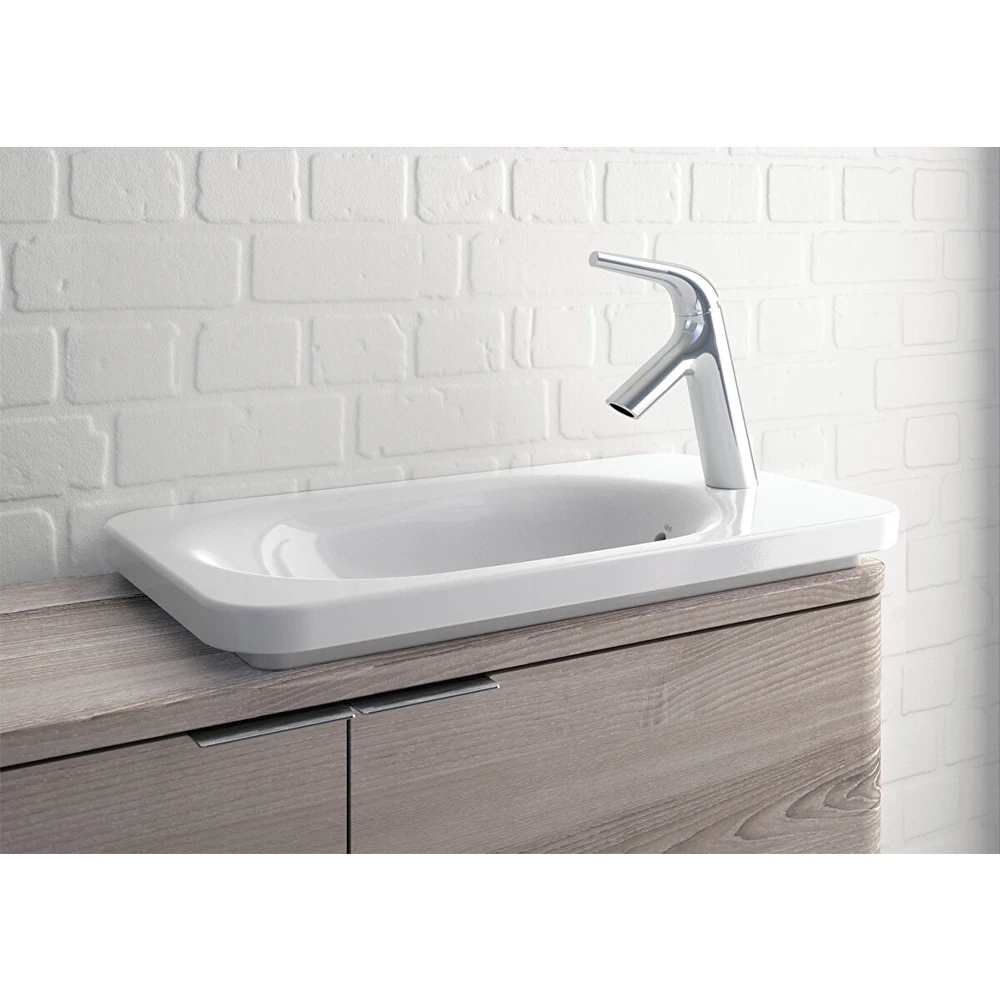 Vitra Nest 60x35 Cm Sağdan Etajerli Lavabo 5689B003-0029 Hemen Al