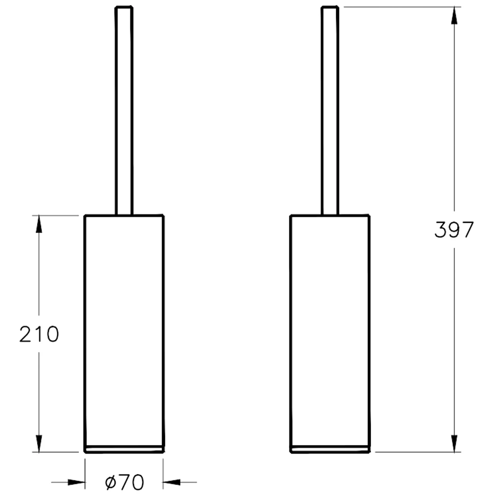 Vitra Origin Fırçalı Altın Tuvalet Fırçalığı - A4489325 Hemen Al