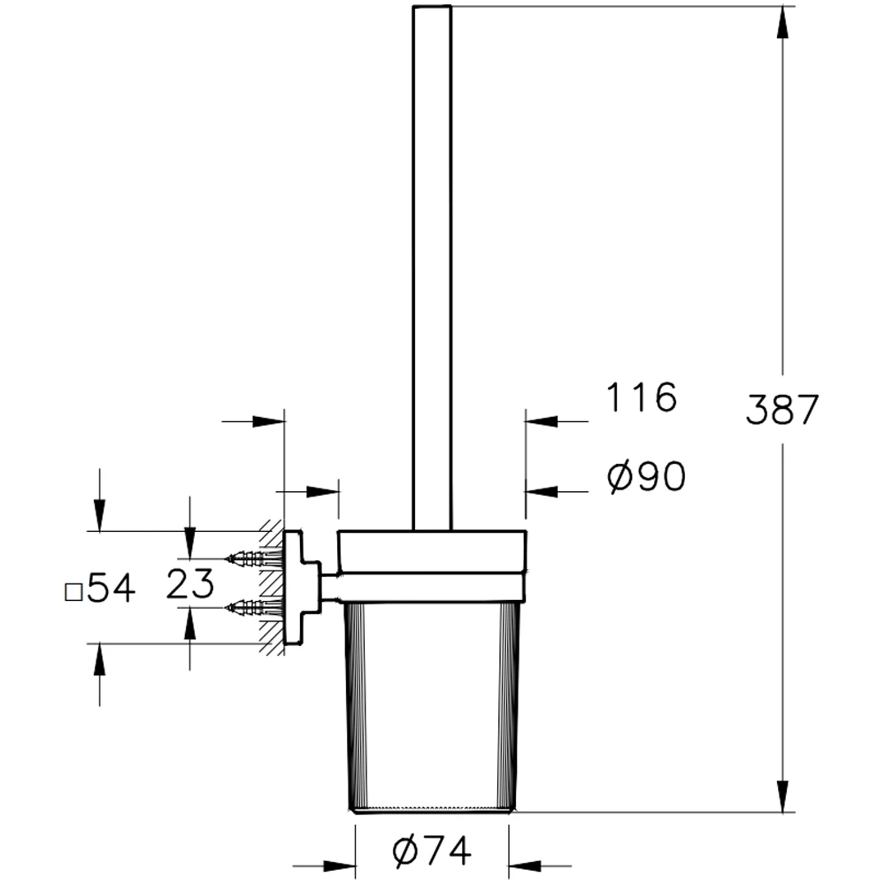 Vitra Root Mat Siyah Tuvalet Fırçalığı - A4481136 Hemen Al