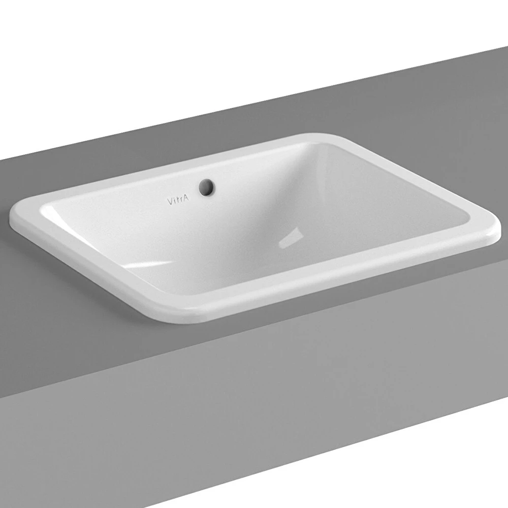 Vitra S20 45x37 Cm Dikdörtgen Tezgahüstü Lavabo 5473B003-0642 Hemen Al