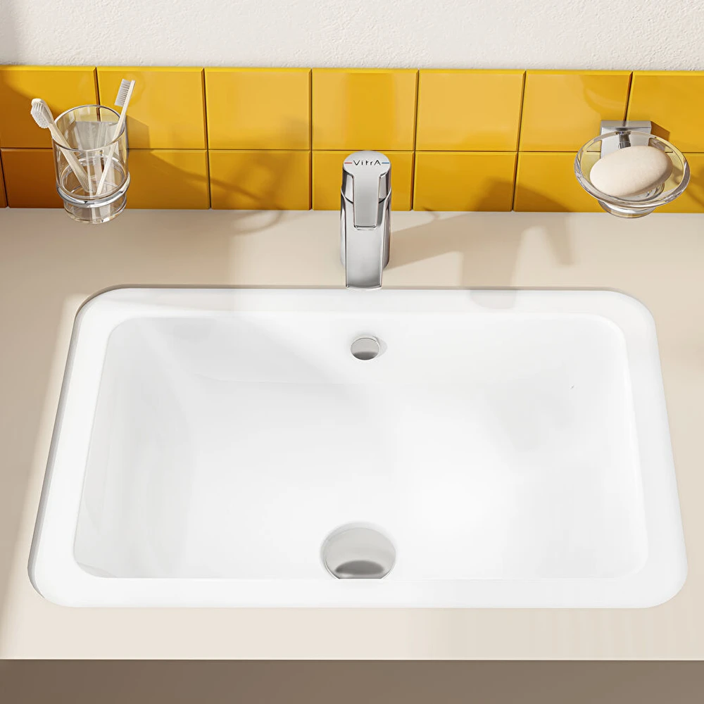 Vitra S20 55x37 Cm Dikdörtgen Tezgahaltı Lavabo 7475B003-0618 Hemen Al