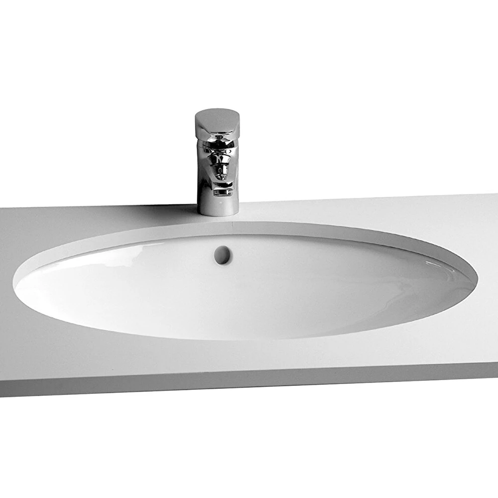 Vitra S20 60x45 Cm Oval Tezgahaltı Lavabo 6069B003-0012 Hemen Al