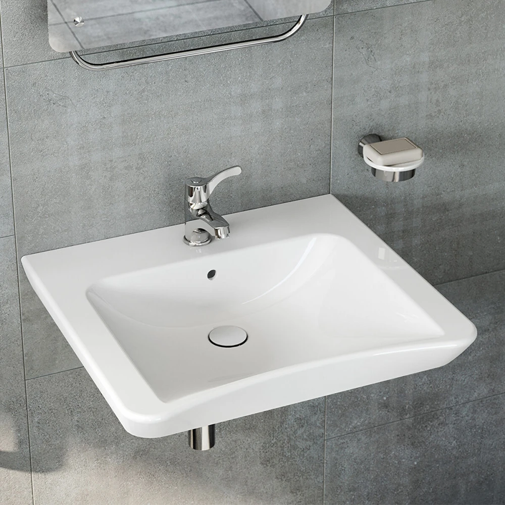 Vitra S20 60x55 Cm Özel İhtiyaç Lavabo - 5289B003-0001 Hemen Al