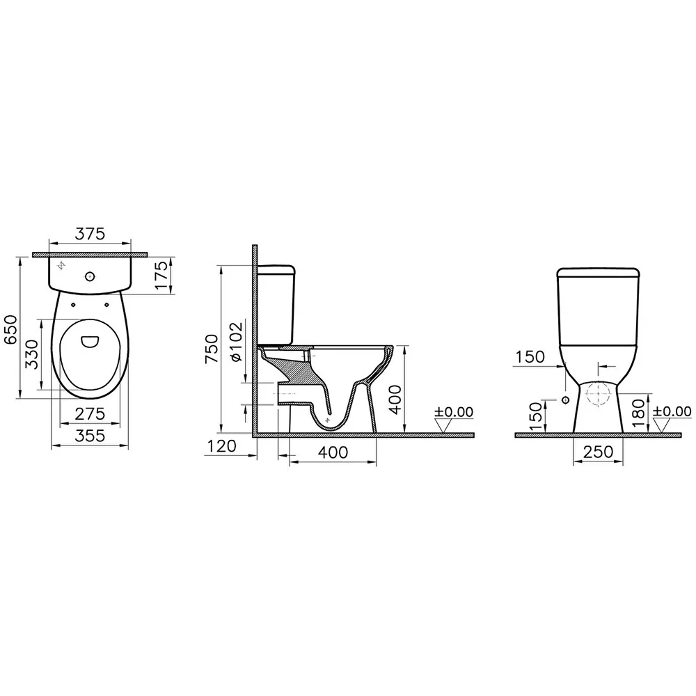 Vitra S20 Round Rezervuar 4221L003-0107 Hemen Al