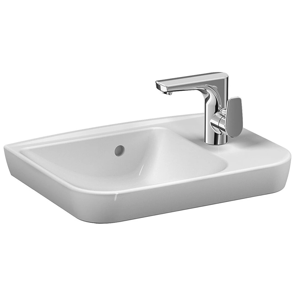 Vitra Sento 50x38 Cm Sağdan Etajerli Lavabo 5945B003-0029 Hemen Al