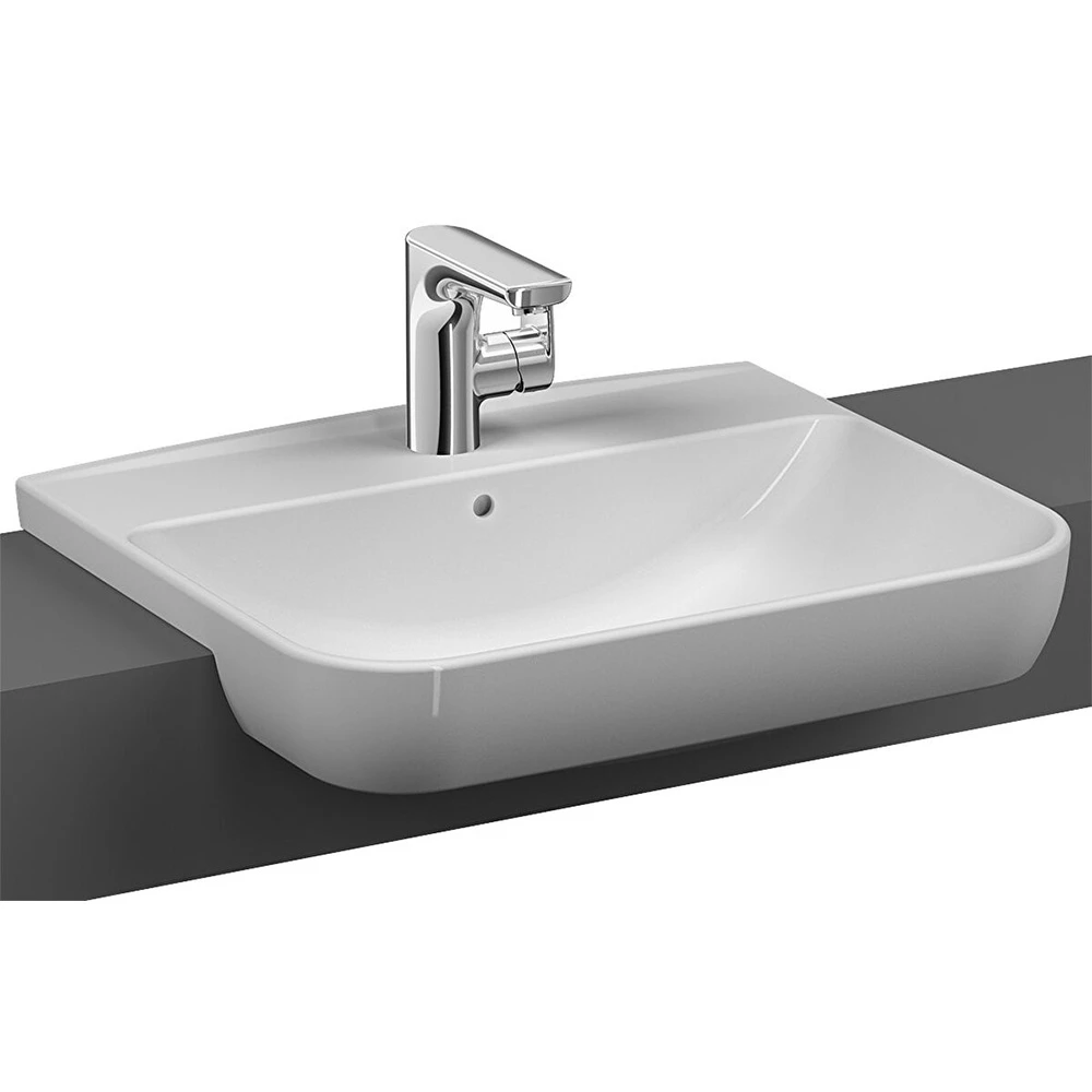 Vitra Sento 55x46 Cm Yarım Tezgah Lavabo 5637B003-0001 Hemen Al