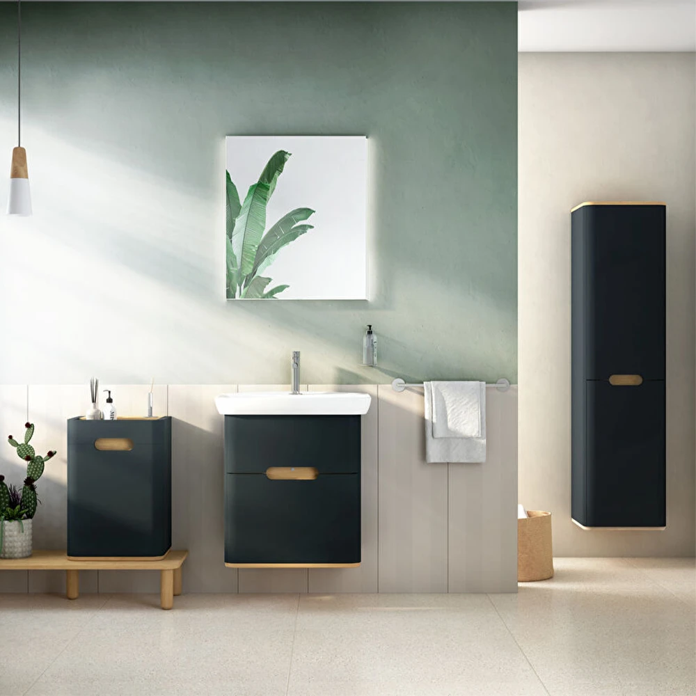 Vitra Sento 65x49 Cm Etajerli Lavabo 5946B003-0001 Hemen Al