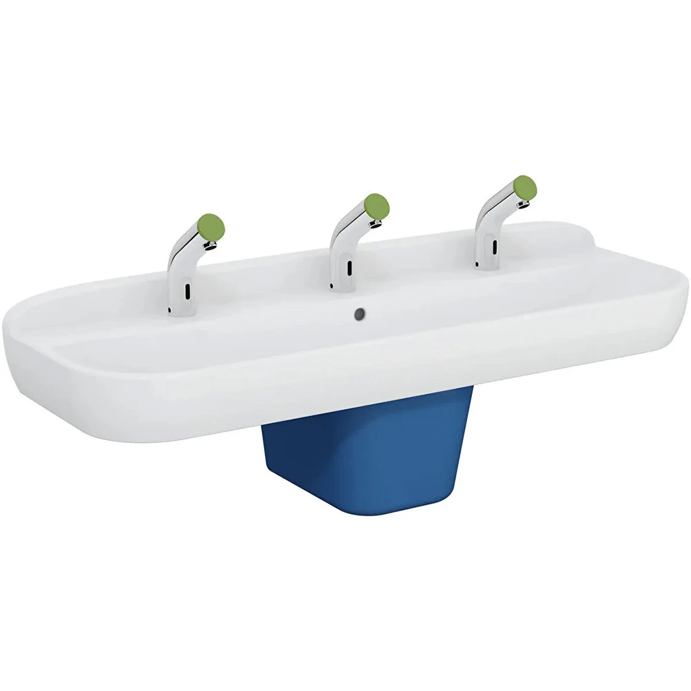 Vitra Sento Kids 125x40 Cm 3 Delikli Lavabo 7353B003-1742 Hemen Al