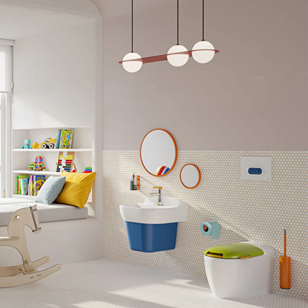 Vitra Sento Kids SmoothFlush Duvara Tam Dayalı Yerden Klozet - 7361B003-0090 Hemen Al