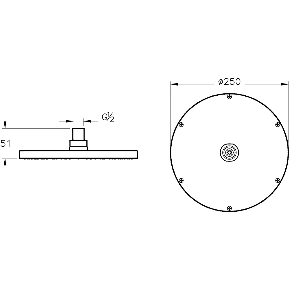 Vitra Suit 25 Cm Yuvarlak Mat Siyah Duş Başlığı - A4563836WTC Hemen Al