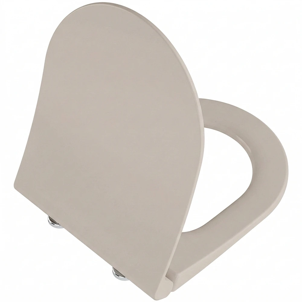Vitra Universal Round Slim Yavaş Kapanır Mat Kum Beji Klozet Kapağı - 210-422R009 Hemen Al