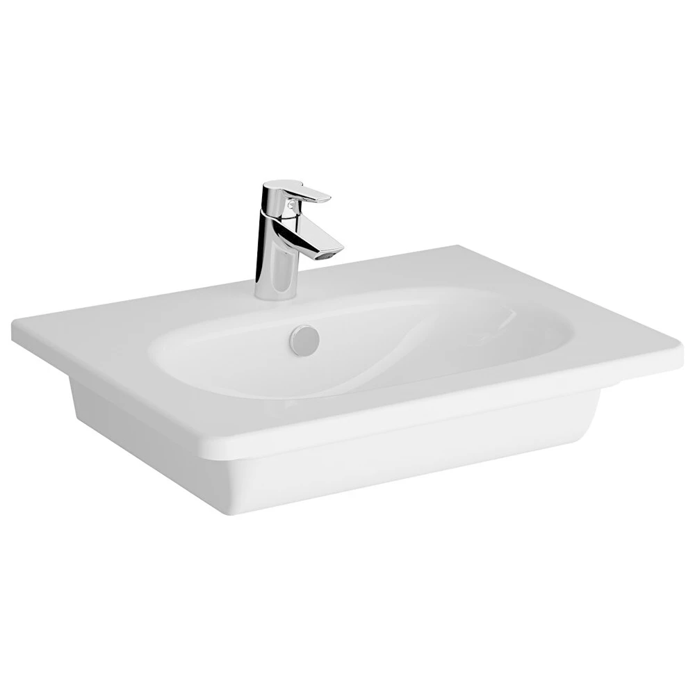 Vitra Zentrum 60x46 Cm Etajerli Lavabo 7791B003-0001 Hemen Al