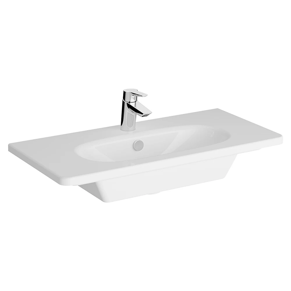 Vitra Zentrum 80x38 Cm Etajerli Lavabo 7792B003-0001 Hemen Al