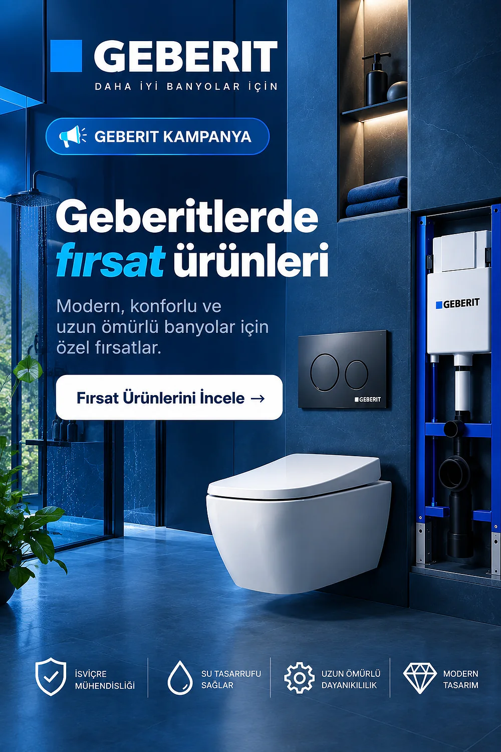 Geberitlerde fırsat ürünleri
