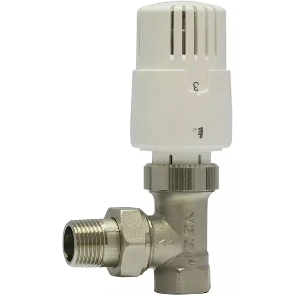 Eca 1/2 Beyaz Termostatik Köşe Radyatör Valfi - 602120755