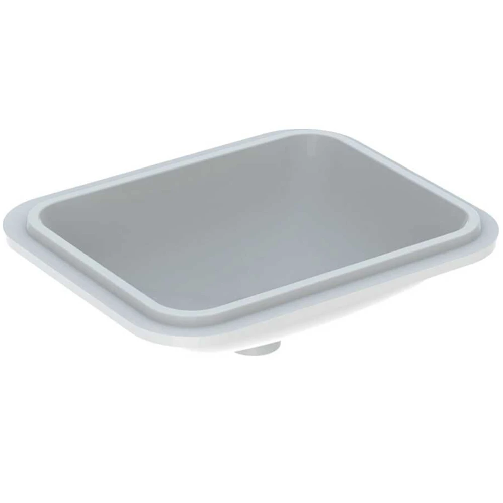 Geberit VariForm 45x35 Dikdörtgen Beyaz Tezgah altı Lavabo