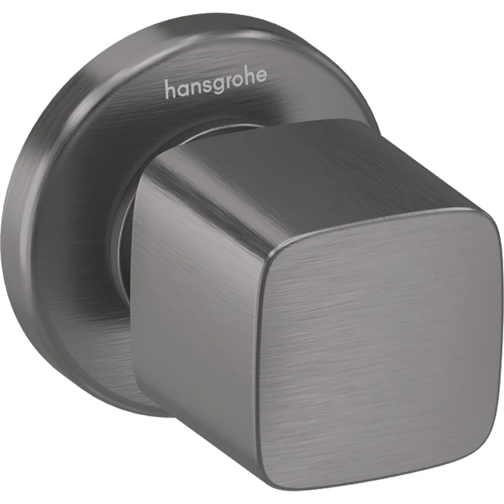 Hansgrohe Metris E Mat Siyah-Krom Ankastre Stop Valf - 31677340