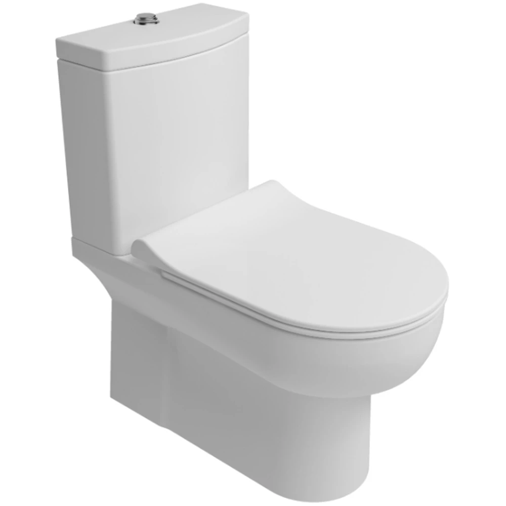Kale Idea 2.0 Universal Duvara Sıfır Klozet + Ultra Slim Yavaş Kapanan Kapak + Rezervuar