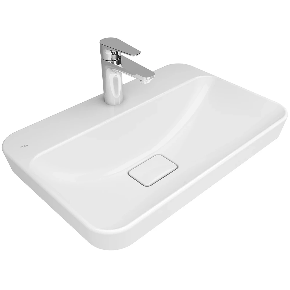 Kale Zero 2.0 60x40 Cm Yarı Gömme Dikdörtgen Lavabo