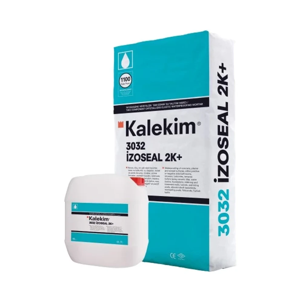 Kalekim 3032 İzoseal 2K+ Seti 25 Kg Toz + 10 Lt Sıvı