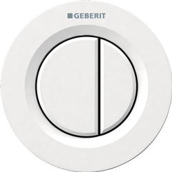 Geberit Type 01 - 8 Cm - Çift Basmalı Beyaz