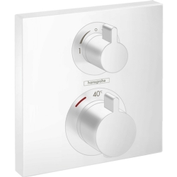 Hansgrohe Ecostat Mat Beyaz Duş Termostatı Bataryası 15714700