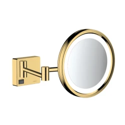 Hansgrohe AddStoris Led Işıklı Altın Makyaj Aynası Hemen Al