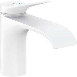 Hansgrohe Vivenis 80 Satin Beyaz Lavabo Bataryası 75012700 Hemen Al