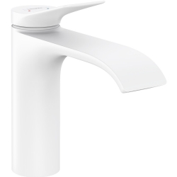 Hansgrohe Vivenis 110 Satin Beyaz Lavabo Bataryası 75022700