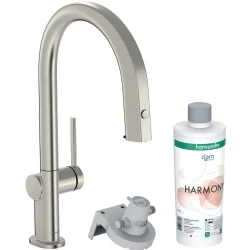 Hansgrohe Aqittura M91 Paslanmaz Çelik Evye Bataryası 76800800 Hemen Al