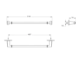 Artema Base 800 Uzun Havluluk Krom A44083 Hemen Al