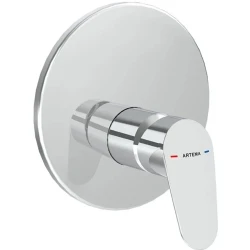 Artema Flow Round Ankastre Mekanik Banyo Bataryası - A43302