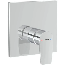 Artema Flow Square Ankastre Mekanik Duş Bataryası - A43328