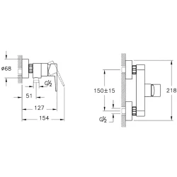 Artema Flow Square Mat Siyah Duş Bataryası - A4293136 Hemen Al