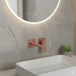 Artema Minimax Square Ankastre Lavabo Bataryası Uzun Fıçalı Soft Bakır(A4359324) Hemen Al