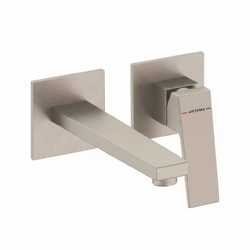 Artema Minimax Square Ankastre Lavabo Bataryası Uzun Fırçalı Nikel (A4359334)