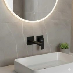 Artema Minimax Square Ankastre Lavabo Bataryası Uzun Siyah(A4359336) Hemen Al