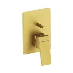 Artema Minimax Square Fırçalı Altın Ankastre Banyo Bataryası (A4373225) Hemen Al