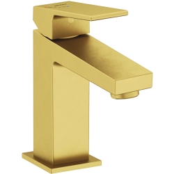 Artema Minimax Square Fırçalı Altın Lavabo Bataryası - A4372025