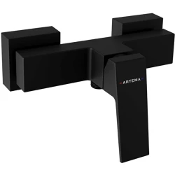 Artema Minimax Square Mat Siyah Duş Bataryası - A4352136