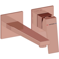 Artema Minimax Square Soft Bakır Ankastre Lavabo Bataryası - A4359329