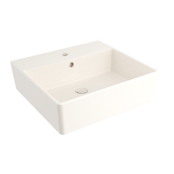 Bocchi Milano 50 Cm Parlak Bisküvi Tezgah Üstü Asma Lavabo 1216-014-0126