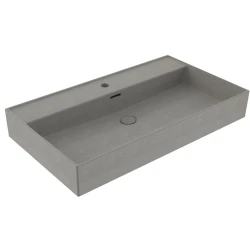 Bocchi Milano 80 Cm Mat Beton Tezgah Üstü Asma Lavabo 1377-069-0126