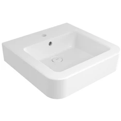 Bocchi Parma Parlak Beyaz 50 Cm Tezgah Üstü Lavabo