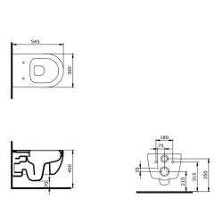 Bocchi V-Tondo Rimless Mat Beton Taharet Borusuz Asma Klozet 1416-069-0129 Hemen Al