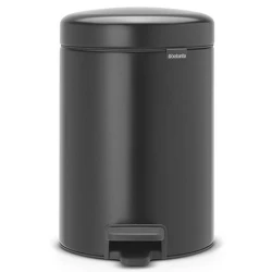 Brabantia 5 Lt Pedallı Mat Siyah Çöp Kovası - A.2BR.112928 Hemen Al