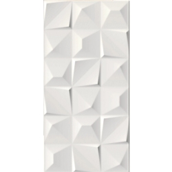 Çanakkale Seramik Rp-8642 Natte Beyaz Prizma Dekor 30x60
