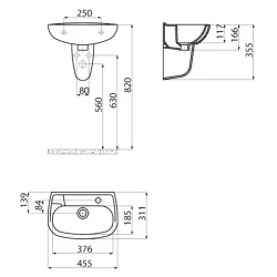 Creavit 30x45 Cm Oval Lavabo Hemen Al