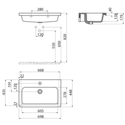 Creavit İpek 70 Cm Etajerli Lavabo Hemen Al